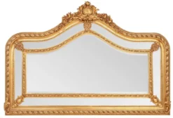 Prunkvoller Casa Padrino Barock Spiegel Gold 125 x 190 cm - Antik Stil - Schwere Ausführung