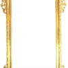 Riesiger Casa Padrino Barock Spiegel Gold 220 x 120 cm - Edel & Prunkvoller Wandspiegel Shiny Gold