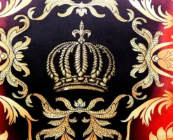 Riesiges XXL Luxus Barock Kissen Pompöös by Casa Padrino von Harald Glööckler 80 x 80 cm mit funkelnden Glitzersteinen