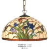 Tiffany Pendelleuchte Durchmesser 40 cm Y16392 + C1/C2 Leuchte Lampe